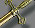 Epée tréflée légère avec symbole maçonnique
